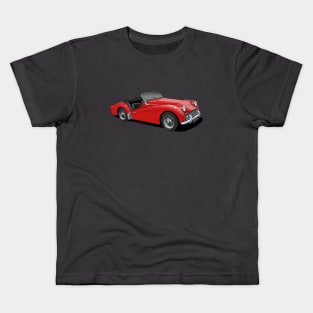 Triumph TR3 in red Kids T-Shirt